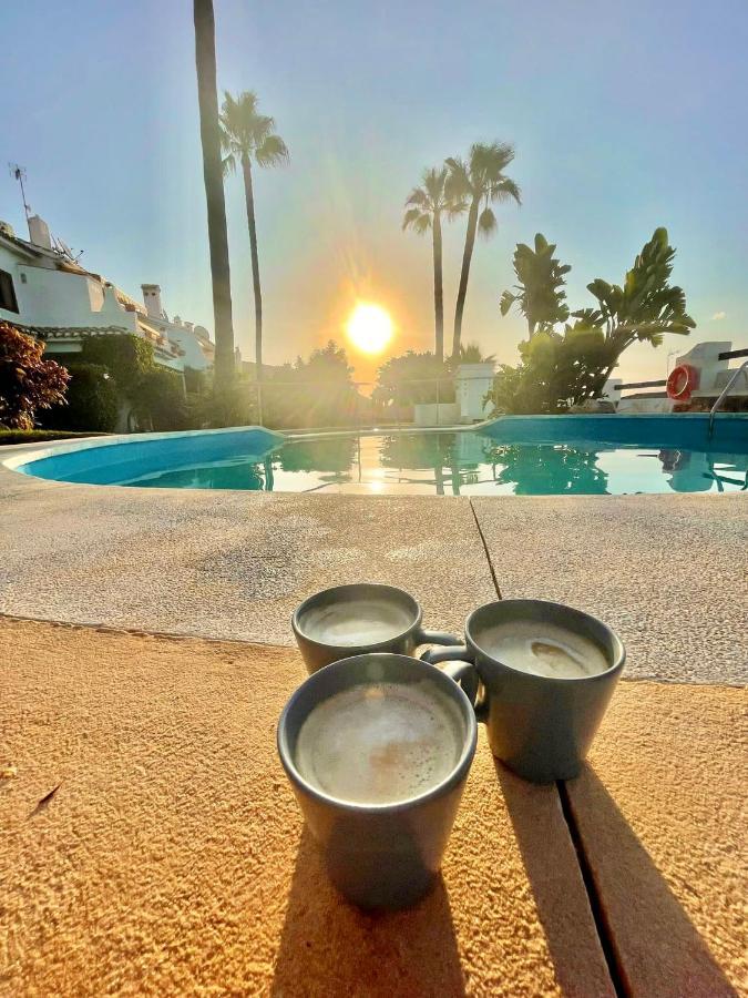 Modern Garden Apartment With A Fantastic Sea View And A Private Garden Sitio de Calahonda Esterno foto
